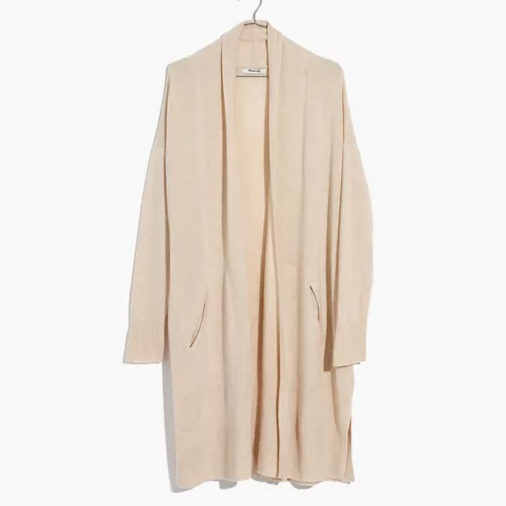 ⚡️Madewell Rivington Cream Long Cardigan